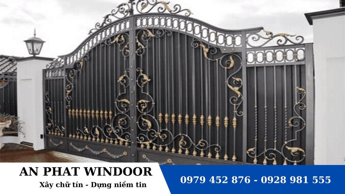 B&aacute;o Gi&aacute; Mẫu Cửa Cổng Sắt Đẹp Nhất 2023 Tại An Ph&aacute;t Windoor