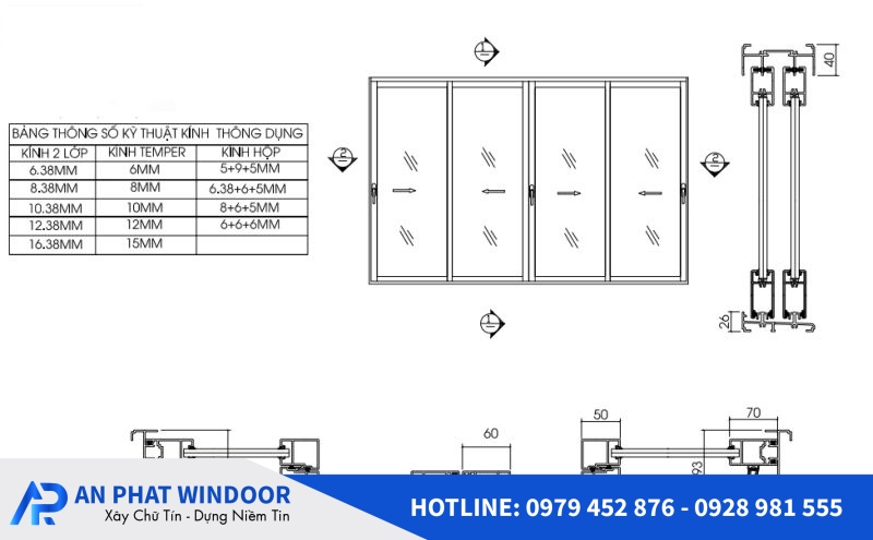 Catalouge Cửa Nhôm Xingfa – Bản Vẽ Và Mặt Cắt Chi Tiết 7 catalogue-cua-nhom-xingfa-4