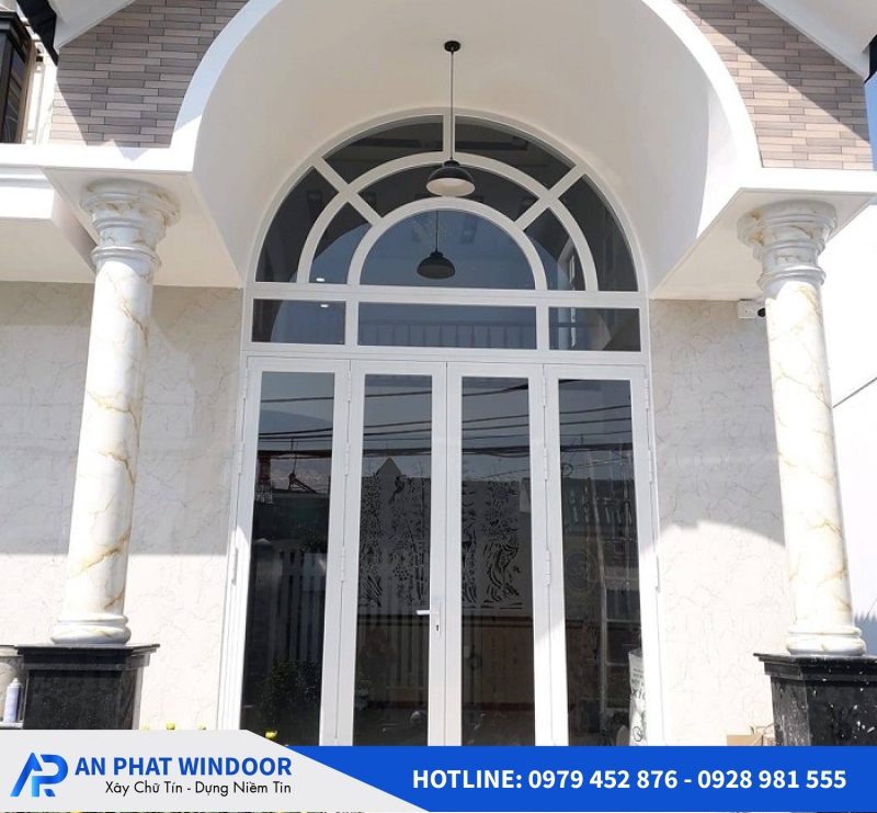 Mẫu cửa nh&ocirc;m xingfa đẹp - Mẫu 8