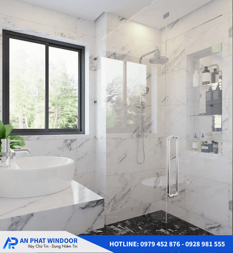 cửa nh&ocirc;m k&iacute;nh nh&agrave; vệ sinh 12