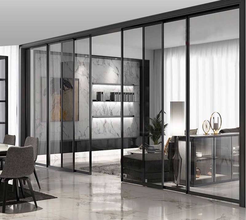 cửa nhôm trượt Slim 3