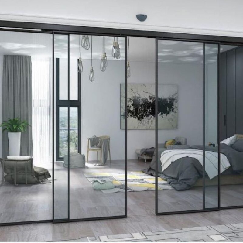 cửa nhôm trượt Slim 4