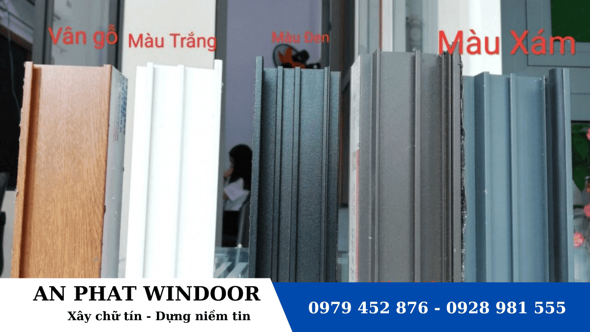 Cửa Nh&ocirc;m Xingfa C&oacute; Mấy M&agrave;u?