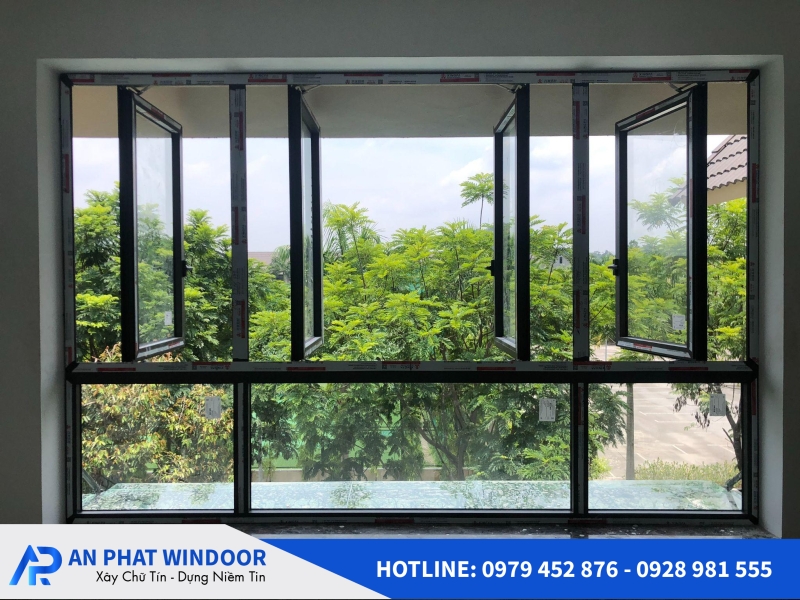 Top Những Mẫu Cửa Sổ Mở Quay 4 Cánh Xingfa Đẹp Nhất 2023 13 cua-so-mo-quay-4-canh-xingfa-7