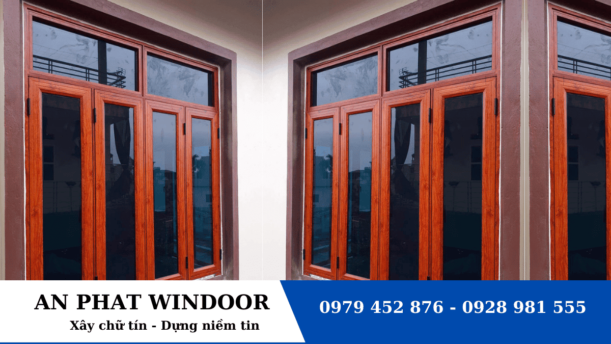 Báo Giá Cửa Nhôm Hệ 55 Vân Gỗ Chính Hãng 100% 3 Đặc Điểm Nổi Bật