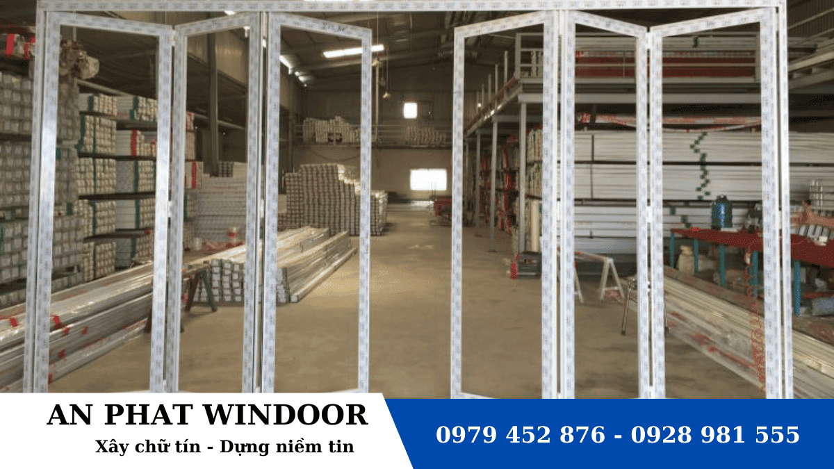 Ph&acirc;n Loại Cửa Đi Mở Xếp Trượt Gấp 6 C&aacute;nh
