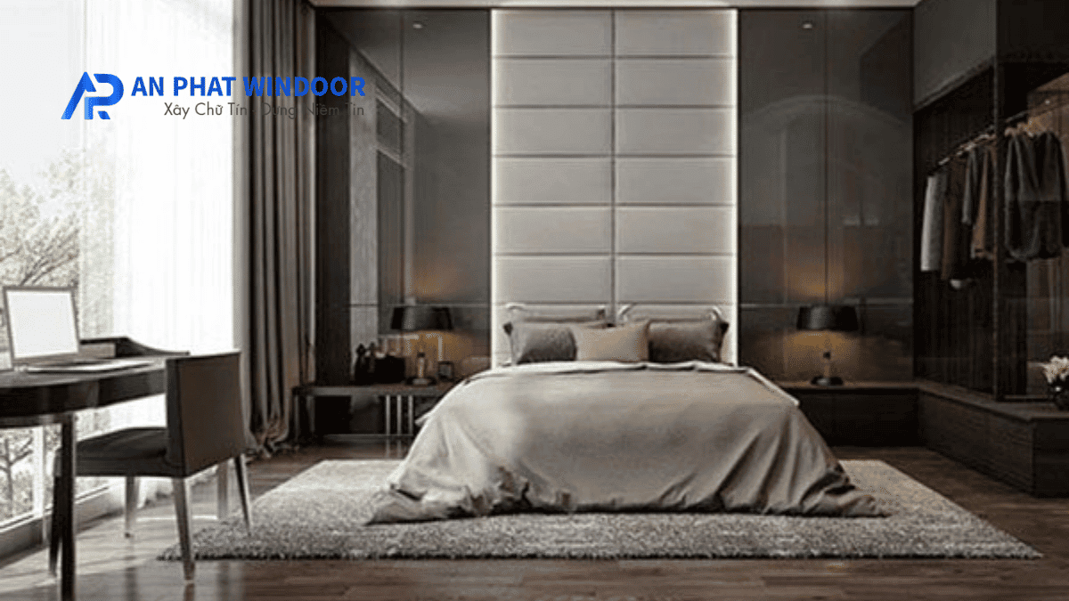 Bố tr&iacute; theo phong c&aacute;ch hiện đại sang trọng