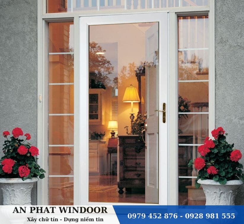 Phụ kiện đi kèm cửa kính nhôm hệ rất quan trọng