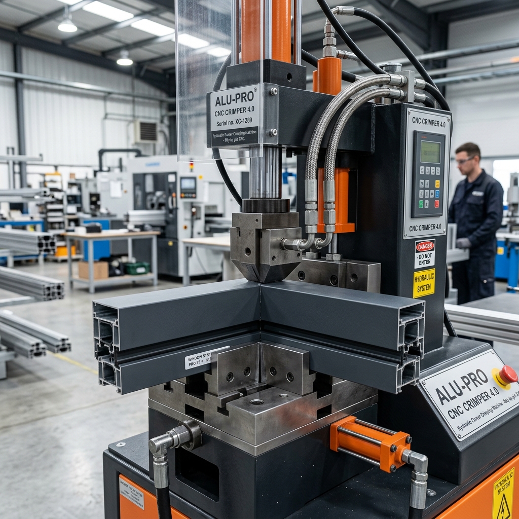 Công nghệ ép góc CNC thủy lực kín khít